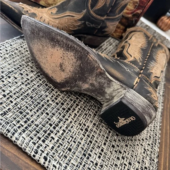 Old Gringo snip toe boots size 6.5 leather - Picture 4 of 4